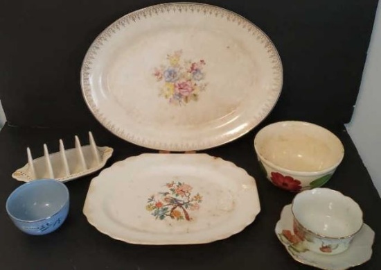 Vintage Dishes: WATT Pottery, W.S  George, Etc