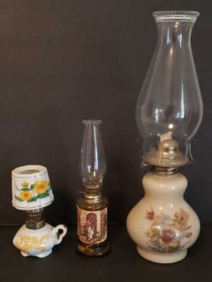 (3) Oil Lamps