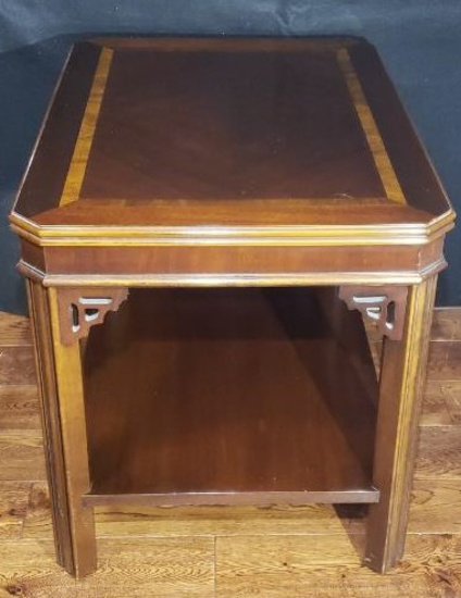 Chippendale-Style End Table--20" x 27" x 22"