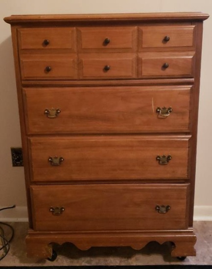 4-Drawer Chest on Wheels 30" x 16" x 44"