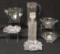 Assorted Glassware: 10 1/2” Pitcher, (2) 6 1/2 “