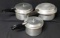 (3) Pressure Cookers--(2) Jigger Valves