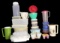 Assorted Plastic Kitchen Storage Containers