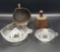 (2) Juicers, Butter Press, Mini Cast Iron Pan