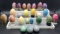 (24) Natural Stone Egg including (7) Made in