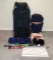 Assorted Luggage: Large Rolling Suitcase,