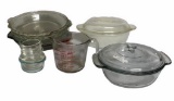 Box of Assorted Pyrex