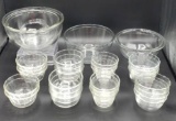 Assorted Glass Bowls & Ramekins: Fire King,