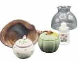 Assorted Decorative Items Including: Ceramic