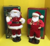 (2) Santa Figures : Rock Santa