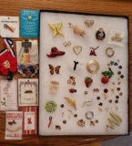 Assorted Pins & Brooches