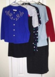 (5) Women’s 2-Piece Dress Outfits Size 14