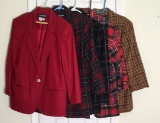 (5) Women’s Wool Coats (4) Size 14 (1) Size 8