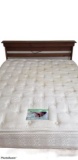 Queen Size Headboard with Platform Storage