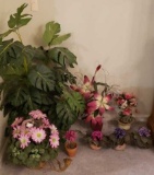 (8) Silk Floral Arrangements