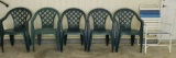 (6) Lawn Chairs