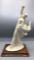 Venice “Christina”  Figurine on Wooden Base
