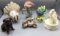 Assorted Bird Figurines, etc.:  (2) Music Boxes