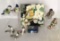 Assorted Bird Figurines, Tile & Covered Box