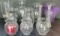 (11) Glass Vases