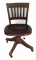 Antique Desk Chair on Casters