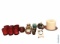Assorted Candles, Candle Holders, Etc.