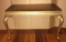 Queen Anne Bench Style Wall Shelf, 22 1/2’’ W x