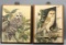 (2) 3-Dimensional Wooden & Metal Owl Wall