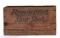 Remington Shur Shot Wooden Box—14 1/2” x 8 1/4”,