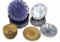 Assorted Melmac Dishes: Blue- (6) Dinner Playes,