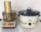 (2) Small Appliances: Rival Crockpot and GE Food