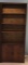 Wooden Bookcase with (2) Doors at Bottom—30” x