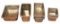 (9) Assorted Inserts for Steam Table: (1) 10’’’ x