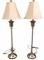 (2) Buffet Lamps—40” High to Top of Finial