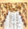 (3) Custom Made Valances--Single Window Size