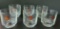 (6) Harwood Canadian Glasses