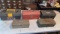 (4) Vintage Metal Toolboxes and (1) Rubbermaid