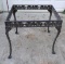 Metal Square Outdoor Table, needs glass top—35