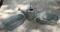 (3) Aluminum Items: Watering Pale and (2) Oval