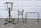 (3) Iron Plant Stands