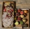 Assorted Beaded Garland and Decorative Fruit