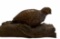 Cas-Carved Wood and Coal Reproductions Figurine