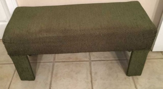 Upholstered Bench—40” x 15”, 19” High