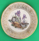Lenox Limited Edition Boehm Plate--Golden-