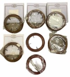 (7) Round Wood Frames