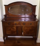 Antique Buffet with (3) Short Drawers over (2)