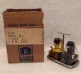 Mid Century Cruet Set, Amber Amethyst Teapot