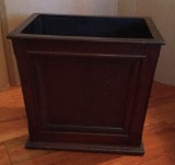 Wooden Trash Can/ Trash Can Holder