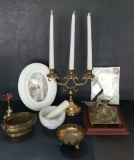 Assorted Decorative Desk Top Accessories