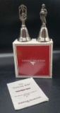 Pair of  Reed & Barton Silver Plate Nativity Bells